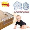 4/8/12/16PCS Baby Safety Silicone Protector Table Corner Edge Protection Cover Electric Socket Children Anticollision Guards