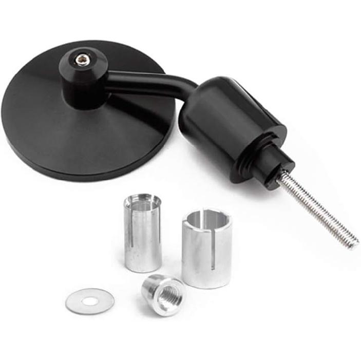 Benutzerdefinierte Motorrad CNC Lenkerendspiegel Rückspiegel Seitenspiegel 3" Rund 7/8" 22 mm Kompatibel mit Honda Yamaha Suzuki Kawasaki Aprilia Derbi Ducati