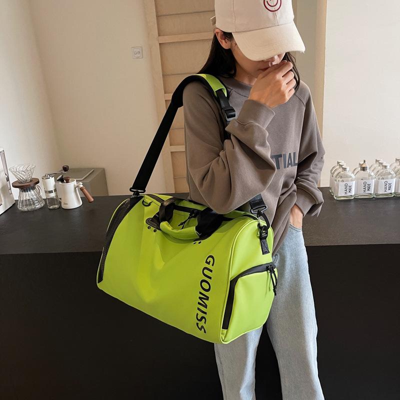 Travel Bags Women'S Short-Distance Storage Duffel Bags Men'S Handbags Students' Large-Capacity Lightweight Travel Bags Fashion Fitness Bags