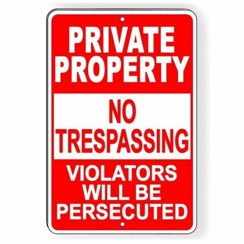 Warning Sign Metal Wall Panel for Garage Studio Cladding
