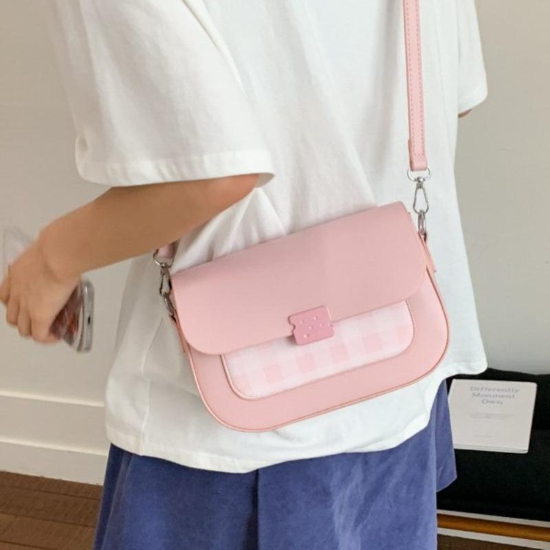 Fashion Casual Style Bag Women's Summer New High-value Versatile Single Shoulder Crossbody Hand Carry Small Square Bag