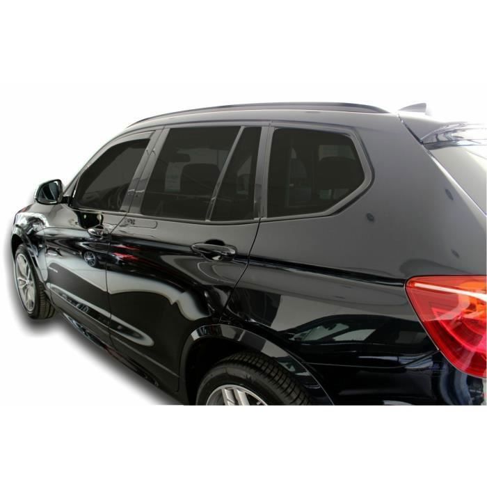 Déflecteurs D'air - J&J AUTOMOTIVE - Heko - Fumé - Pour BMW X3 F25 2010-2018 - Installation Facile