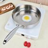 Titanium Zinc Zinc Alloy Hammered Texture Frying Pan Fast Heating Steak Skillet Non-stick Pot  Fried Eggs