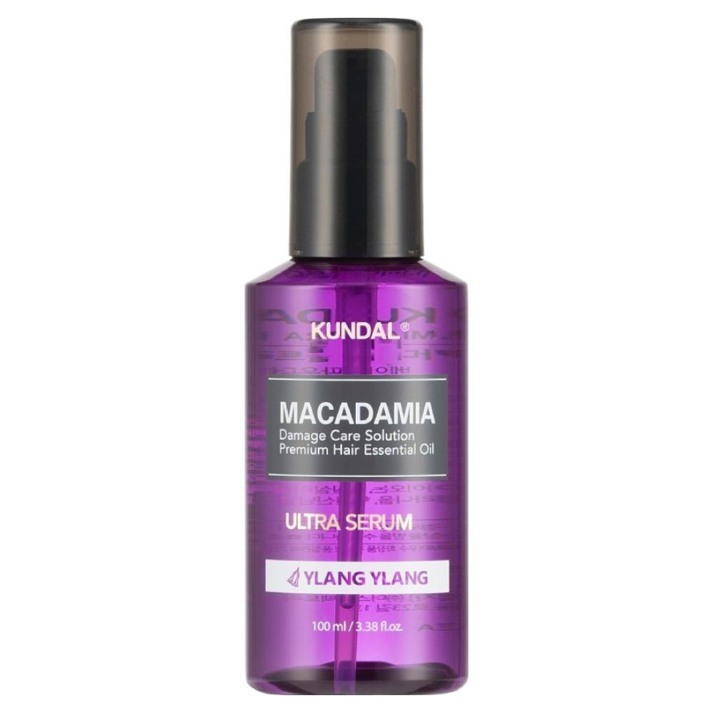 KUNDAL Macadamia Ultra Hair Serum Ylang Ylang Nourishing Hair Essence 100ml