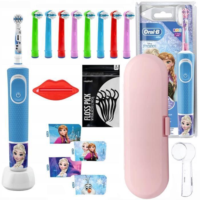Brosse à dents Oral-B 100 Frozen avec accessoires