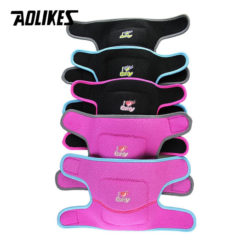 AOLIKES 1 Paio Ginocchiere Spesse in Spugna Anti-urto per Bambini per Danza Pattinaggio a Rotelle Bicicletta Ginocchiere per Bambini Protezione Ginocchia
