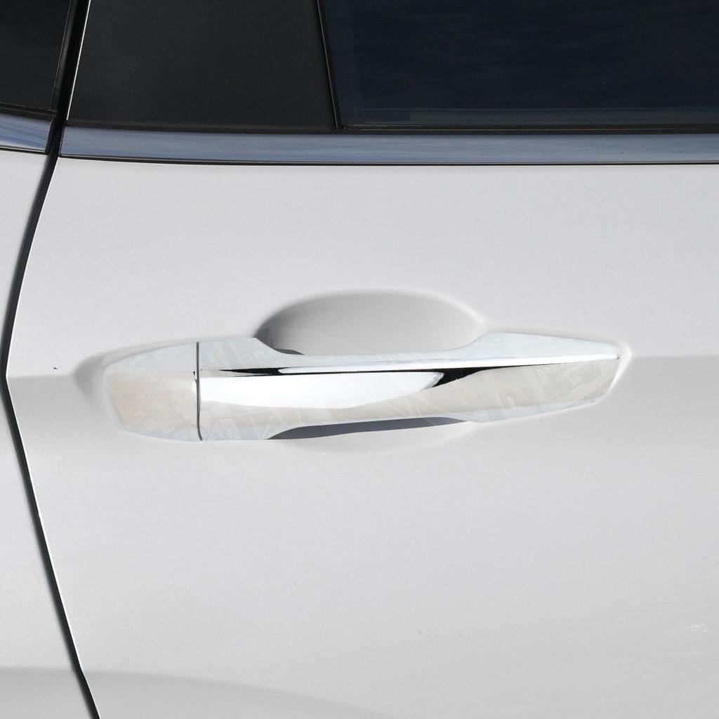 MARCHFA Mitsubishi Outlander PHEV GN0W Door Handle Covers and Tonneau Covers, Exterior Parts, Scratch-Resistant, Custom Accessories, Plated Silver