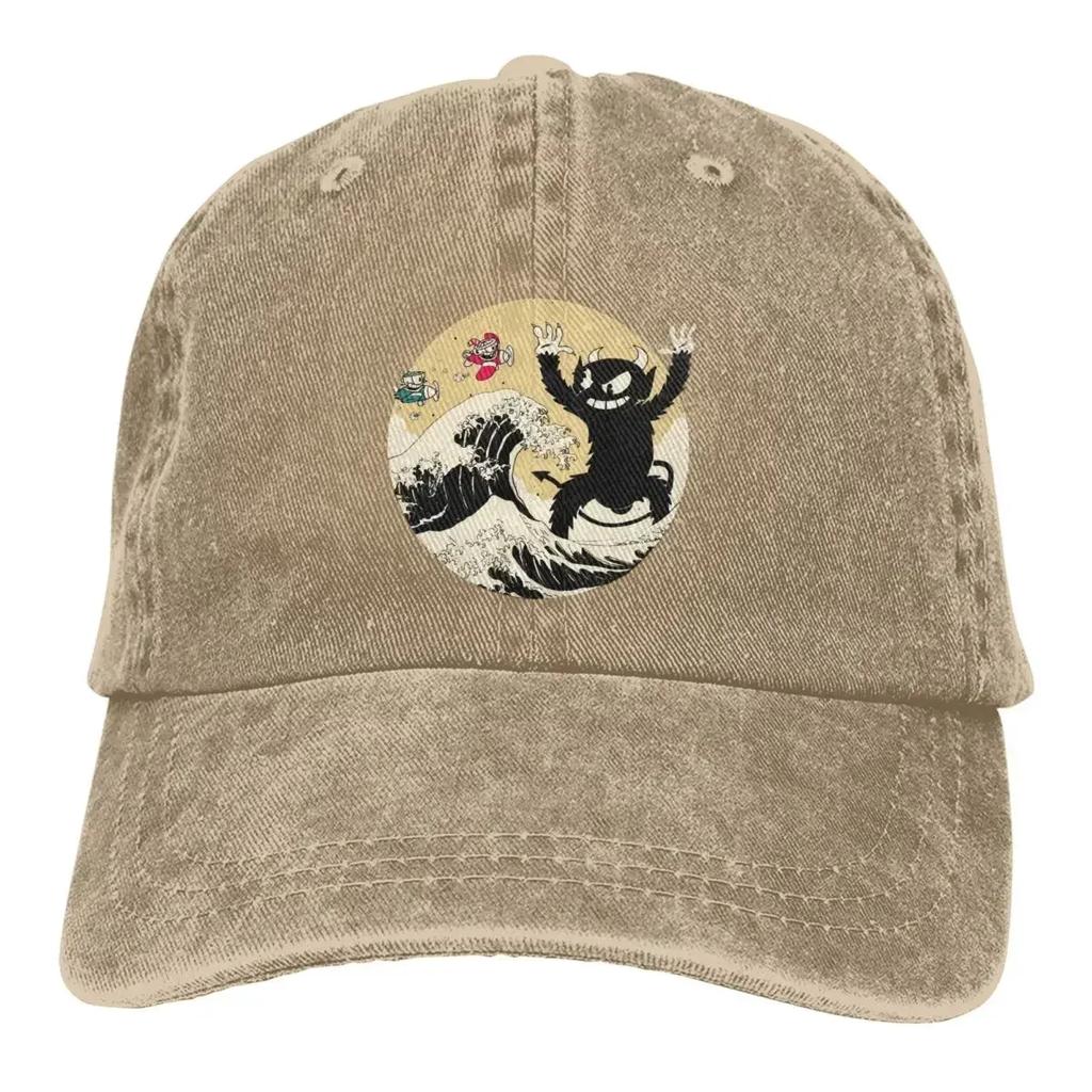 Flood Devil Baseball Cap Men Hats Women Visor Protection Snapback Cuphead Caps