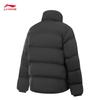 Li-Ning Women's 85% Goose Down Stand Collar Short Puffer Jacket