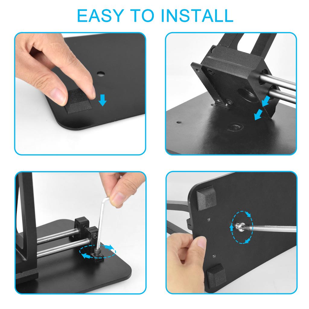 NEWACALOX Pince de PCB Mobile Rotative à 360° Support de Circuit Imprimé Base Magnétique Troisième Main Fixation Outil de Soudure