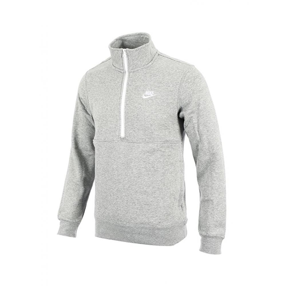 

Nike Brushed Long Sleeve Tee Nsw Club Brushed Half Zip Top DD4733066100 L