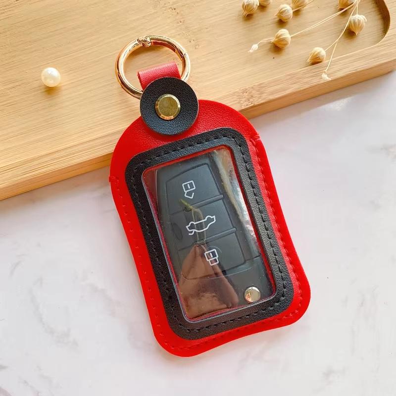 Car  Case Cover Remote Protection Shell Accessories Car Key Storage Bag Key Protector Smart  Chain Coin Holder Universal