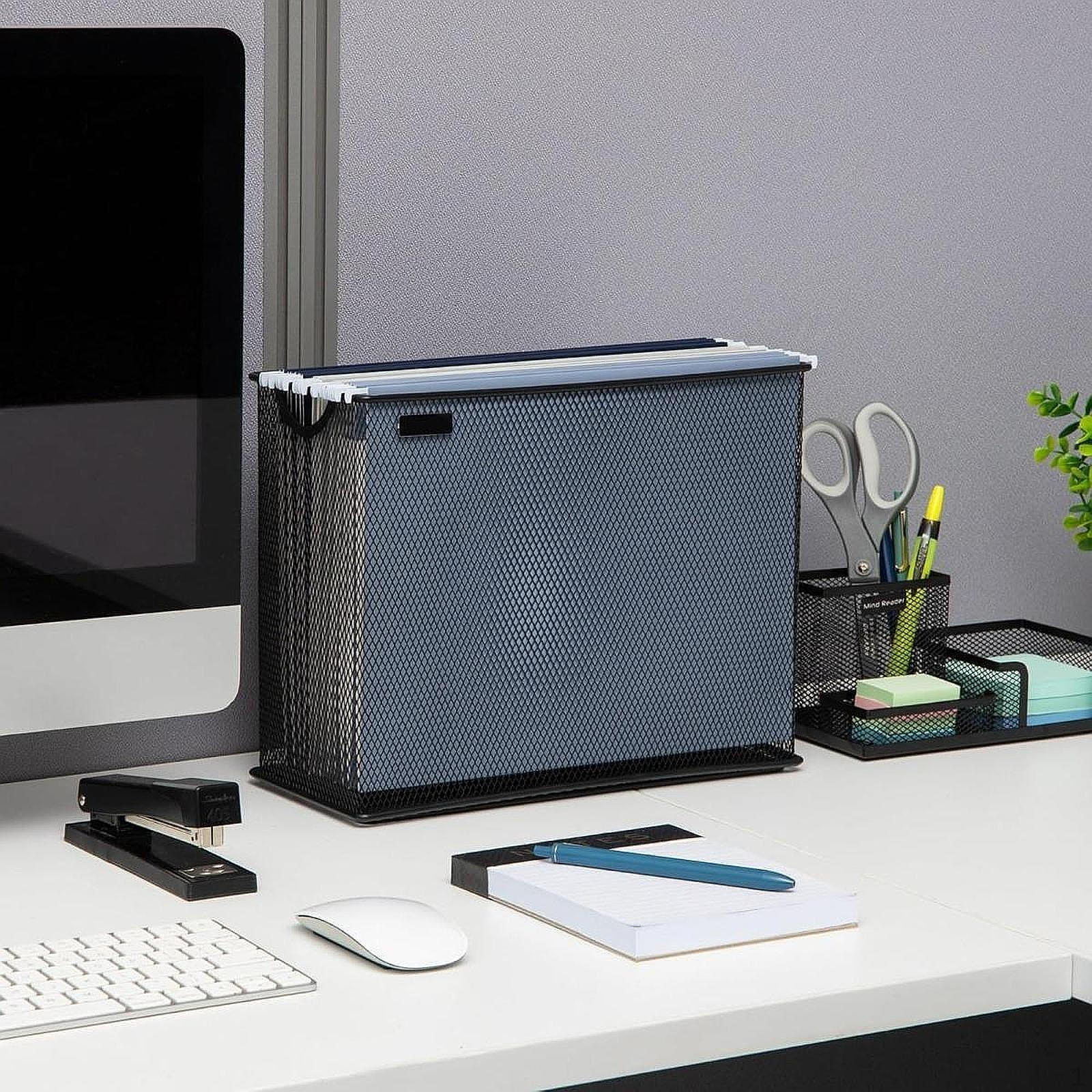 Органайзер для файлов для офиса ящик для журналов квартиры и общежития black 3144₽