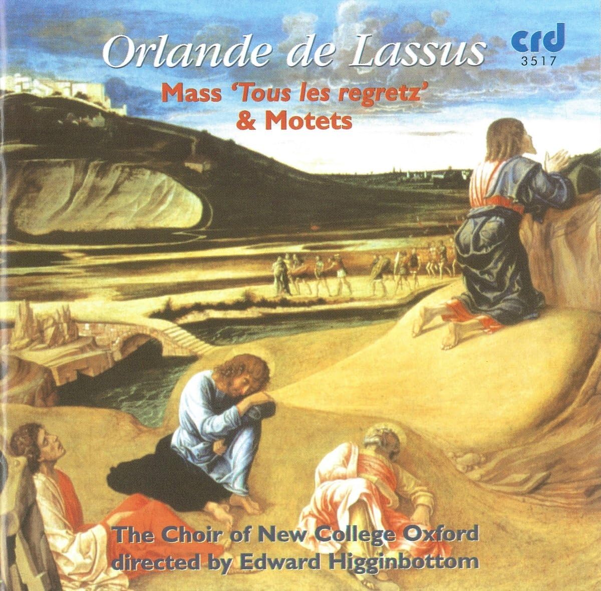 

CD CHOIR OF NEW COLLEGE OXFORD - Mass Tous Les Regretz 3517 UK Classical Used