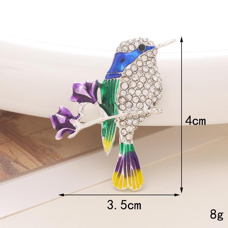 Colorful Peacock and Flamingo Jewelry: Crystal Flowers & Small Bird Shoe Charms