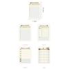 60 Sheets/set Stationery Notepad Notebook Diar Planner Schedule Memo Pad