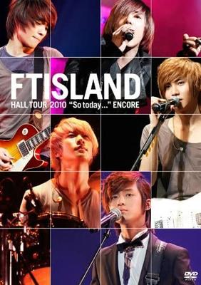 DVD DVD - FTISLAND HALL TOUR "So today..." EN WPBL90150 Japan Films & DVD Gebruikt