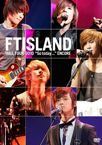 

DVD DVD - FTISLAND HALL TOUR So today... EN WPBL90150 Japan Movies & DVD Used