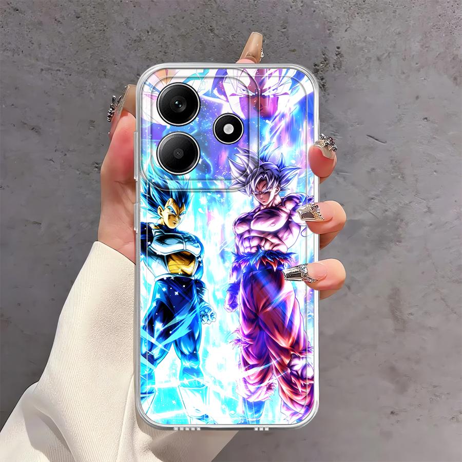 Dragon Ball Goku Vegeta Case for Xiaomi Redmi Note 14 Pro Plus Note 13 12 A4 14C 9 10 13C 10S 11 12S 11S Soft Phone Cover