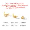 100Pcs/Lot Stainless Steel End Crimps Beads Connector Components Ball Chain Calotte for DIY Jewelry Findings Making Supplies