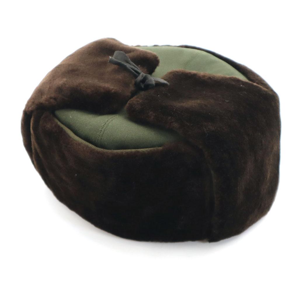 

VINTAGE pilot cap Brown Bore Men s Used