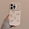 Korean Style Bear Stand Iphone15 Apple 16promax Mobile Phone Case 13 Suitable for Ins Super Cute Cute
