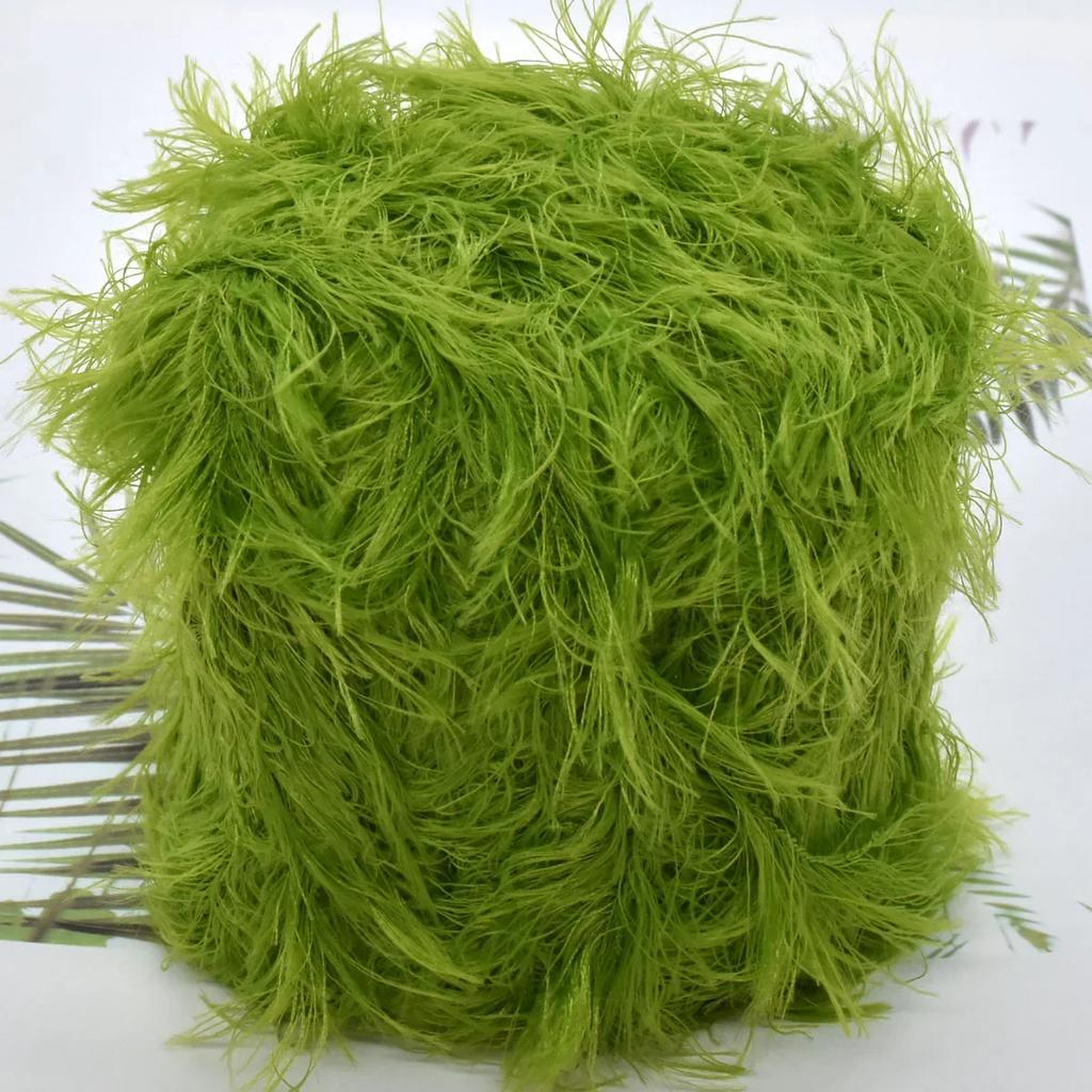 50g/gab Mākslīgās ūdeļu samta dzija DIY roku adīšanai, tamborēšanai, džempera, šalles. Adāmadatas diegs 30m/33yd 60% ūdeļu samts 40% Poliamīda zīds