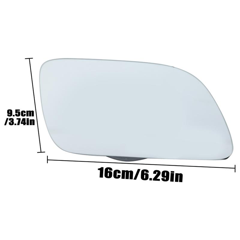 Rearview Side Mirror Glass For Volkswagen VW POLO MK4 2002 2003 2004 2005 With Back Heated Plate Door Glass Cars Accessories