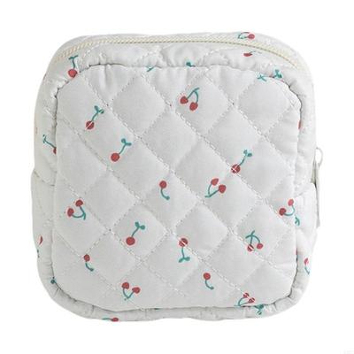 Praktischer Halter für Menstruationsprodukte Praktischer Halter für Damenbinden Weiche Stofftasche für Reisende und Studenten X3UC