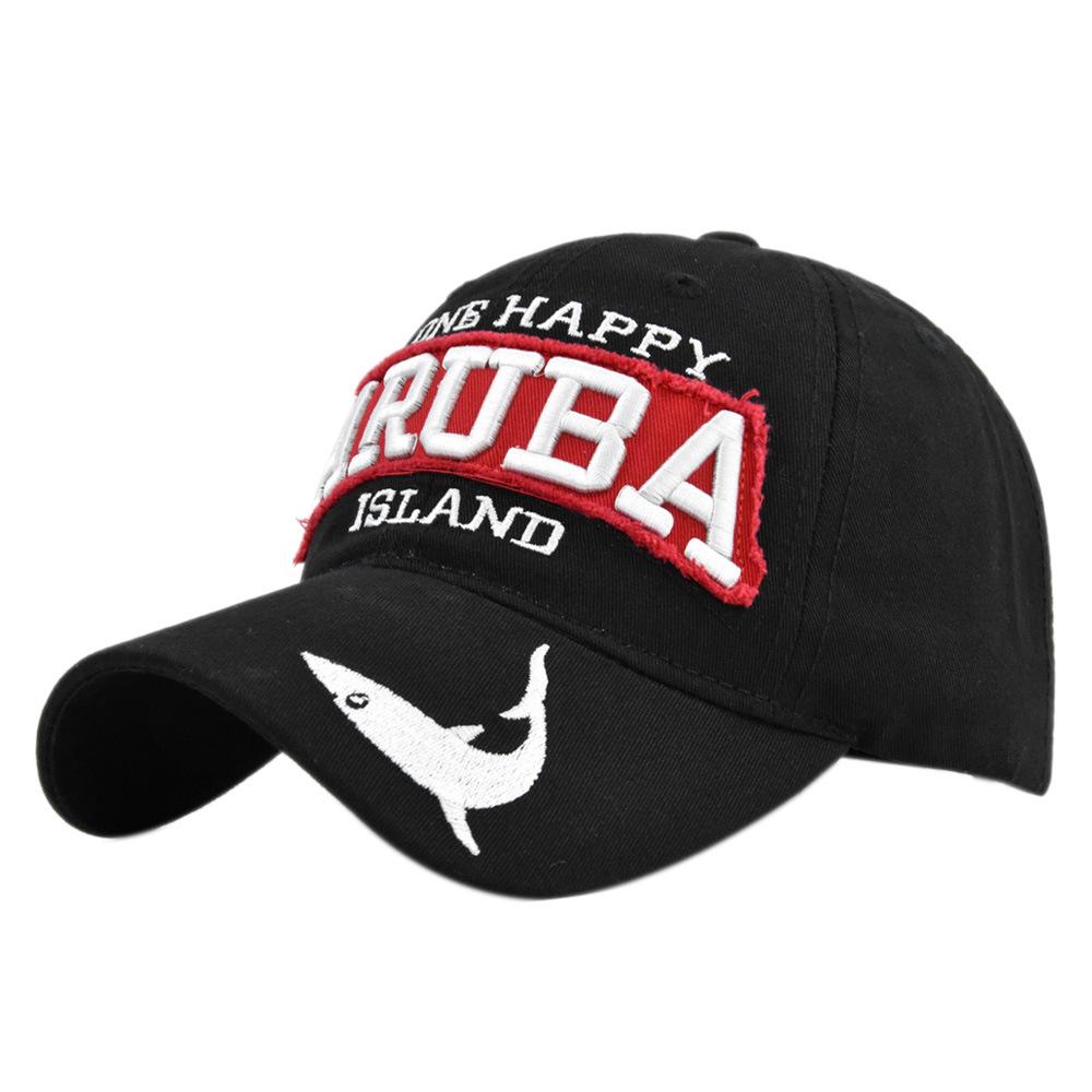 Large embroidered baseball cap, 3d embroidered duckbill cap, curved brim versatile sun hat, couple's hat