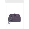 Cross Border Trend New Woven Women's Bag Top Layer Sheepskin Handmade Woven Diagonal Cross Bag Hand-held Makeup Bag