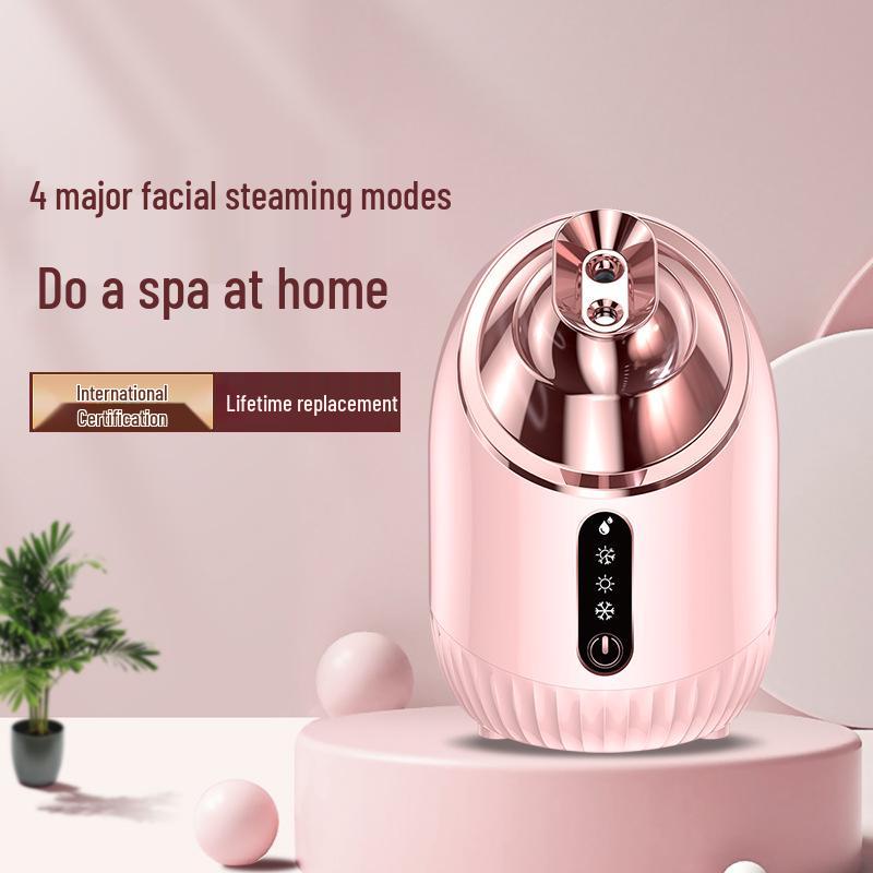 

Dual Spray Nano Facial Steamer: Hot & Cold Hydrating Beauty Device