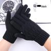 REACH STAR Men's Winter Knitted Touchscreen Gloves