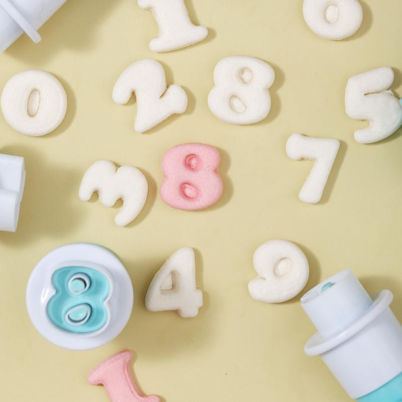 Baking Mold Cookie Cutter Letter Number Baking Pastry Molds Cake Decorating Cupcake Making Fondant Cutting Kitchen Tools TMZ