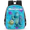 Monsters Power Company Monsters, Inc School Bag High Definition Multi-Function Oxford Light Backpack