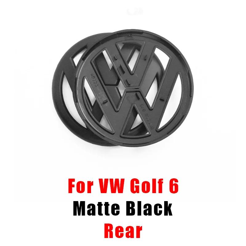 

VW GTI GOLF For Volkswagen VW Valve Stems Caps Hot Aerials VW 135mm Car Front Grille Badge and 110mm Rear Trunk Emblem Lid Logo