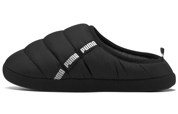 PUMA Scuff Slippers  Black White  384945-01 35.5