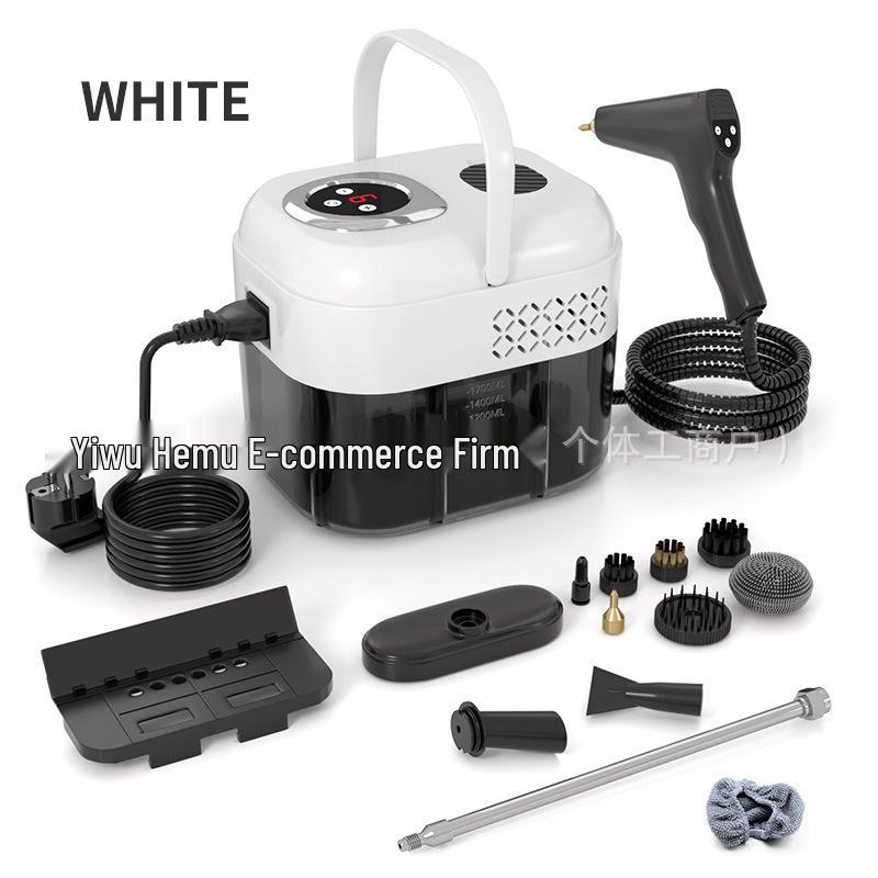 110V/220V High-Pressure Steam Cleaner for Car, A/C, & Kitchen