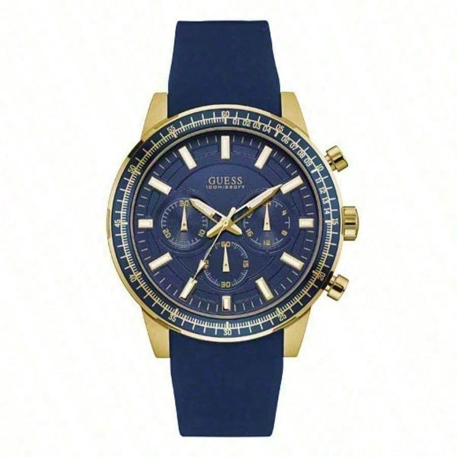 Guess Men Watch Quartz Suitable For Daily Gatherings And Other Occasions W0802G2