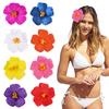 2Pcs Hawaiian Egg Flower Hair Clips Summer Beach Birthday Party Wedding Decoration Girls Artificial Flowers Hairpin Accessories