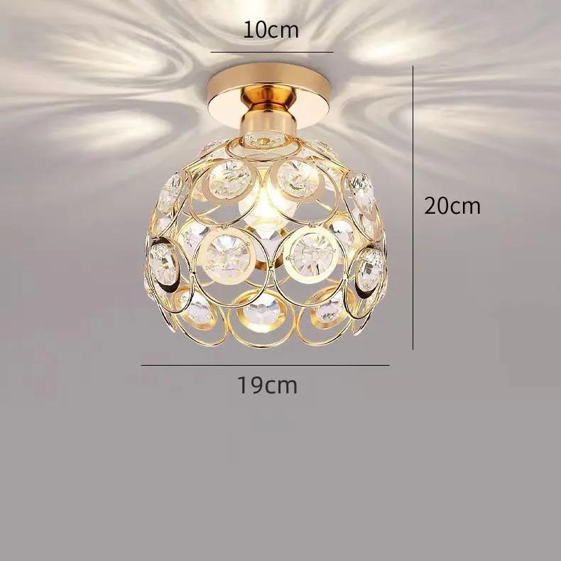 Durchmesser 20cm Eisenkunst Deckenleuchte Streulicht Romantische Atmosphäre Europäischer Stil Innenbeleuchtung E27 AC 220V Kunstdekoration