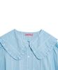 HIGH SCHOOL DISCO Ruffle Collar Blouse_Sky Blue
