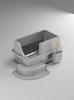 Stainless Steel Open Cat Litter Box - Wide, Thickened, Anti-Splash, Anti-Corrosion & Easy to Clean