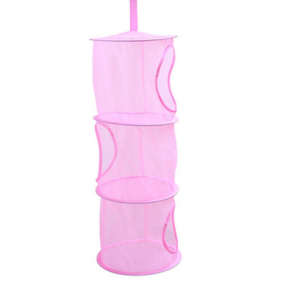 

Подвесная сетка для хранения, сетчатая сумка, дизайн для детской корзины для игрушек в ванной, мультяшная настенная сетка для спальни, сетка для хранения игрушек, домашние корзины, подвесная сумка розовый