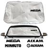 Cobertura Protetora de Para-brisa Dianteiro para Carro Tecido de Isolamento Térmico para Aixam MINAUTO CROSSLINE EAIXAM CROSSOVER MEGA CITY COUPE
