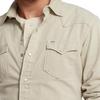 Polo Ralph Lauren Solid Color Single-Breasted Loose Casual Long Sleeve Shirt Men shirts Khaki 710907358-003