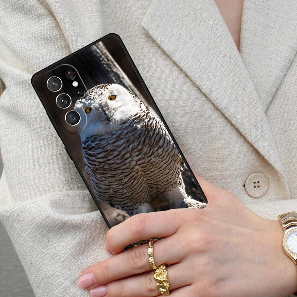 Farm Animals 1 Owl Cell Phone Case for Samsung Galaxy S26 Ultra S25 S24 S23 S22 S21 S20 Note10 Cover