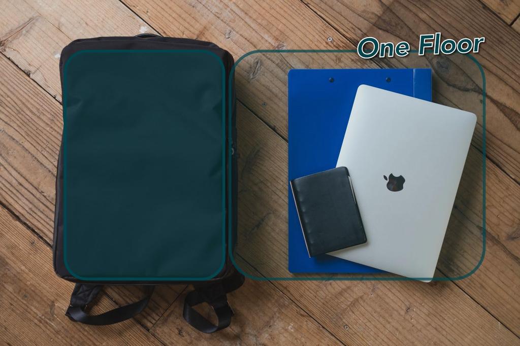 [drip] FLOORPACK ver.2 Conception à deux étages pour un accès et un rangement faciles. Sac à dos en nylon léger, sac photo, parfait pour un usage professionnel.