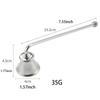 Candle Damper Candle Stainless Tool Long Handle Bell Extinguisher Accessory Wicks Out Steel Extinguish Putting Accessories