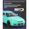 1/32 Scale GTR Skyline Alloy Car Model W/LED Lights & Sound Effects, Perfect Toy for Kids, Collectible Racing Car Display
